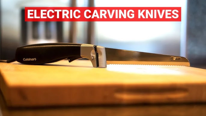 Cuisinart Electric Knife & Blade Guard, Black, Cek-25wm