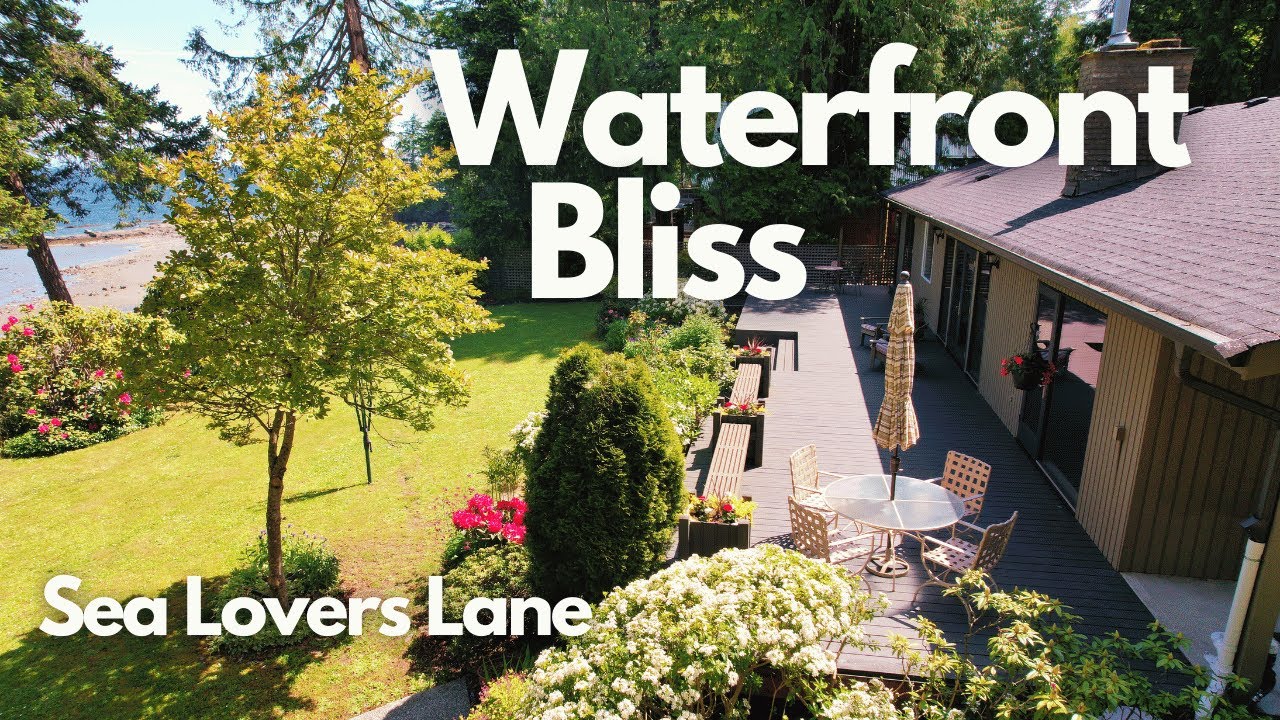 Waterfront Bliss on Gabriola Island - THIS is it - Seas the Day Group