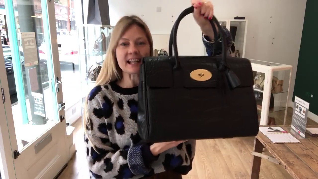Mulberry Bayswater Mock Croc Review - YouTube