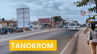 A Video Tour Of Takoradi-Tanokrom Ghana 2023, A Full Walking Video