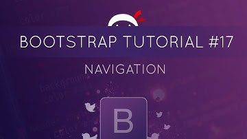 Bootstrap Tutorial #17 - Navbars