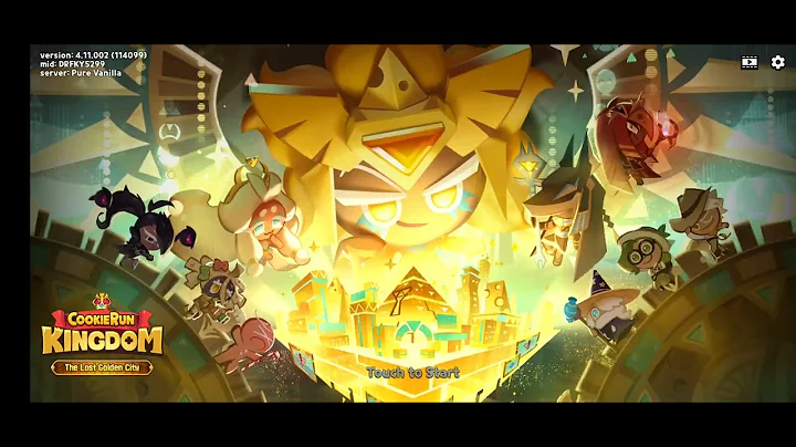 Cookie Run Kingdom OST - 'The Lost Golden City #1' Opening Title Music Soundtrack HD 1080p