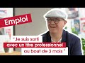 Vincent tmoigne sur sa reconversion professionnelle  erip