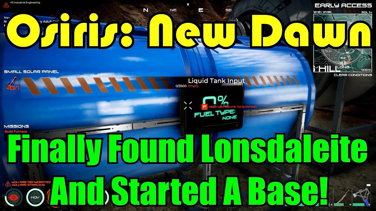 Finally Found Lonsdaleite And Started A Base! Osiris: New Dawn Gameplay S3-Ep9 Finally Found Lonsdaleite And Started A Base! Osiris: New Dawn Gameplay S3-Ep9
