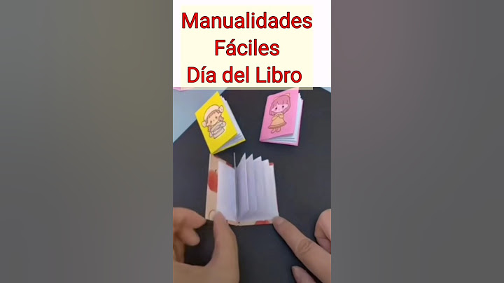 Manualidades fáciles día del libro