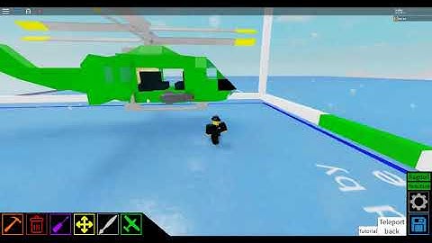 Huey Helicopter tutorial part 1 (Plane Crazy Roblox )