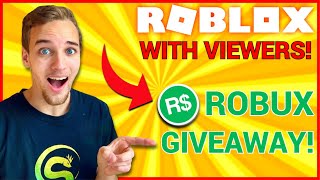 🔴 PLS DONATE ROBUX GIVEAWAY! | Roblox with Viewers Live!