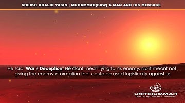 [HD] The Greatest Man - Muhammad (SAW) | Sheikh Khalid Yasin