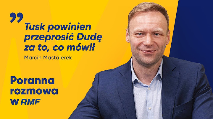 Mastalerek: Oczekuję od premiera Tuska tylko trzech słów
