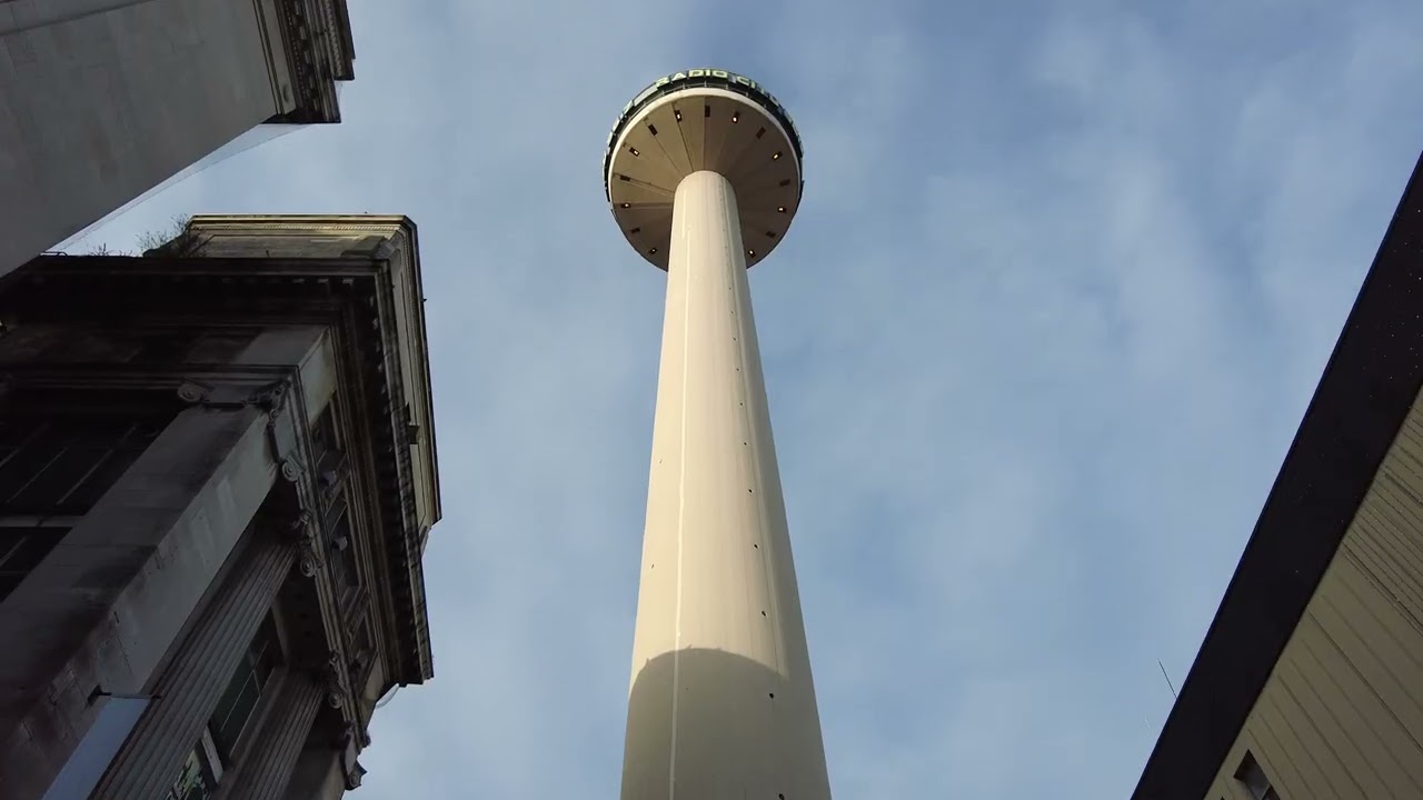 St Johns Beacon, The Radio City Tower 96.7 FM, Houghton Street, Liverpool City Centre, England