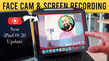 iPadOS 26: Face Cam + Screen Recording (NEW Update Tutorial)