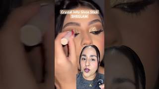 Sombra efecto mojado 🤌🏼💖 chulada. #probandomaquillaje #sheglammakeup #glittereyes #makeupforyou