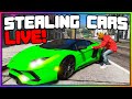 GTA 5 Roleplay - STEALING CARS and PARKING ENFORCEMENT LIVE | RedlineRP
