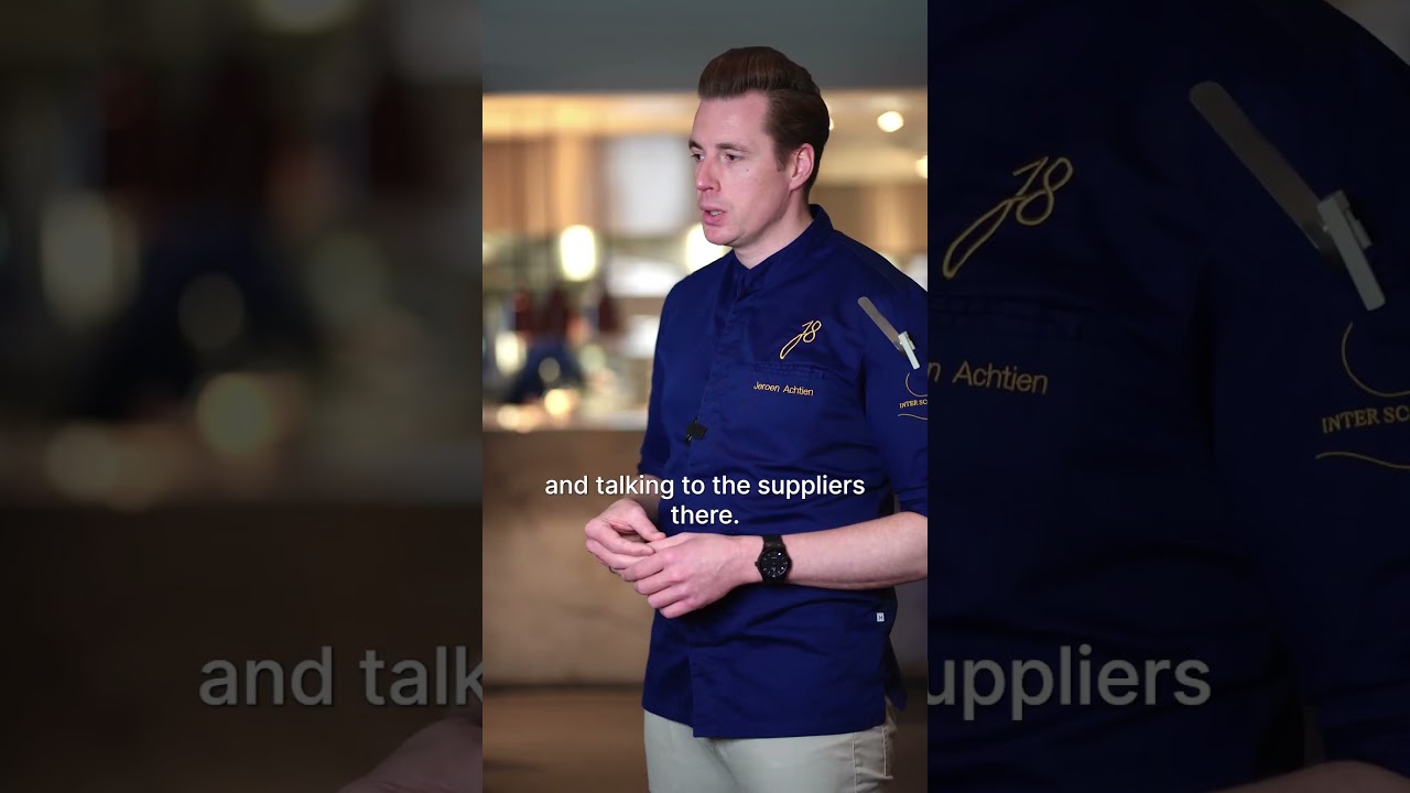 Where does guest chef Jeroen Achtien find his inspiration?