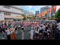 【大東京音頭】(金沢明子) 2025年「第28回新橋こいち祭」盆踊り1日目3 桜田会場第一部 東京都港区