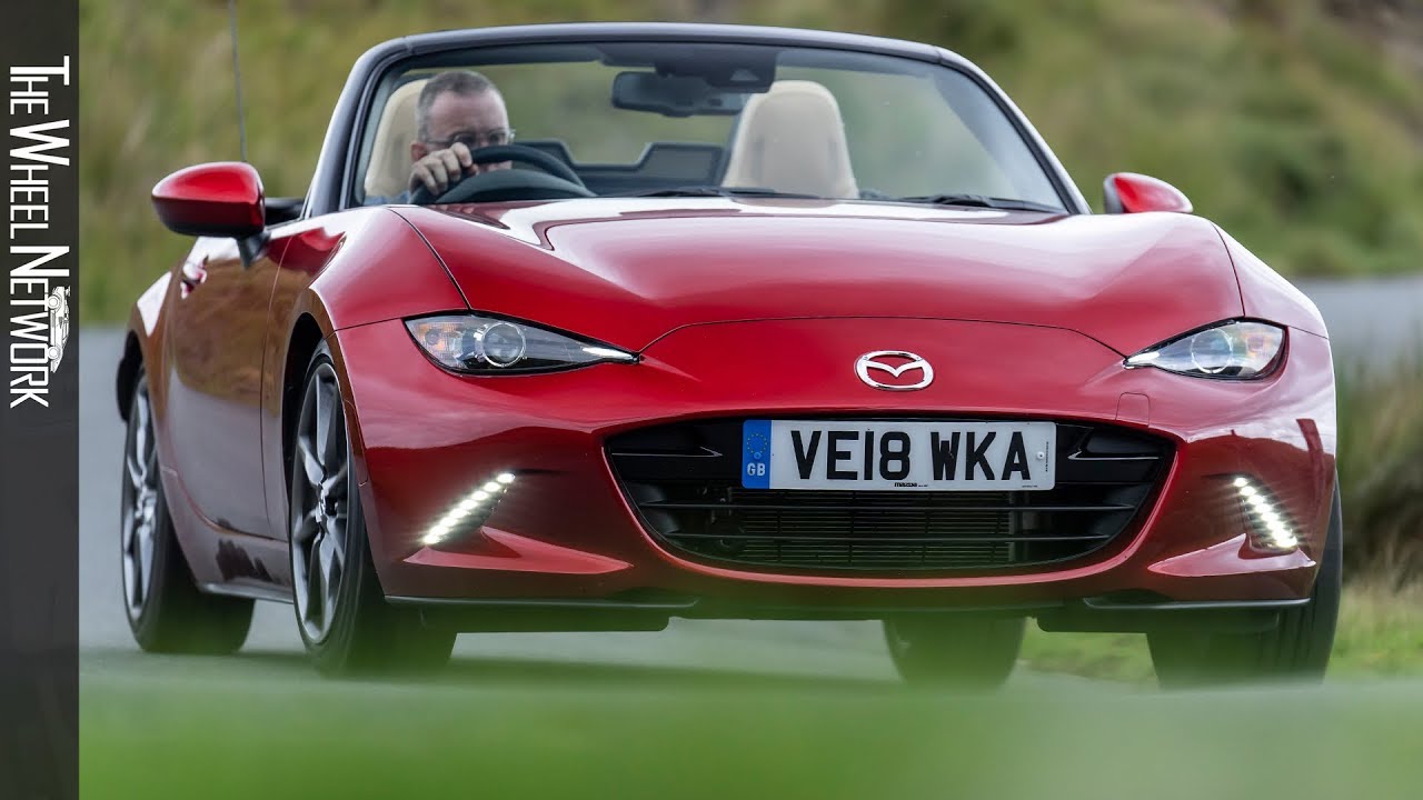 2019 Mazda MX-5 | Soul Red | Driving, (UK) - YouTube