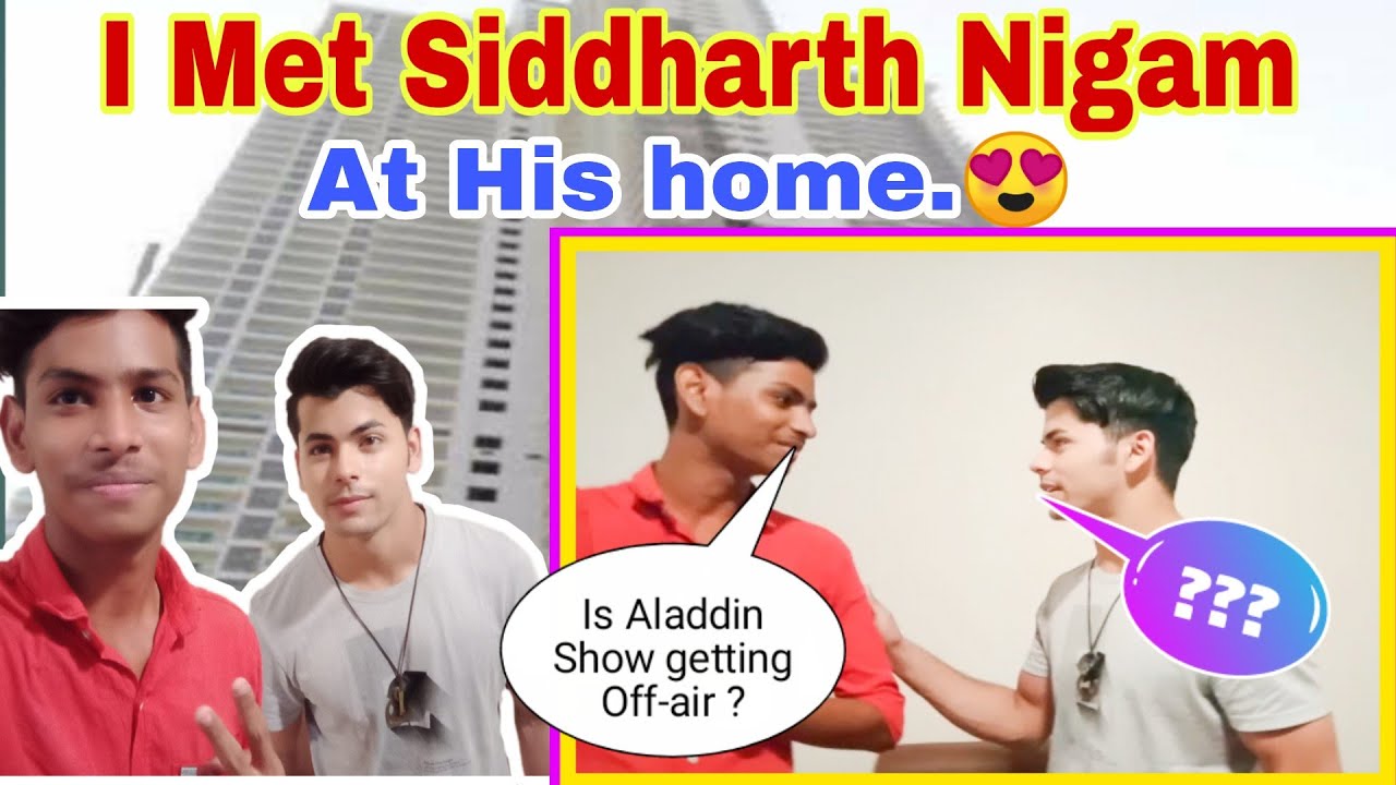 I Met Siddharth Nigam || Alladin || I Found His Address || Satyam The Unique Rider ||