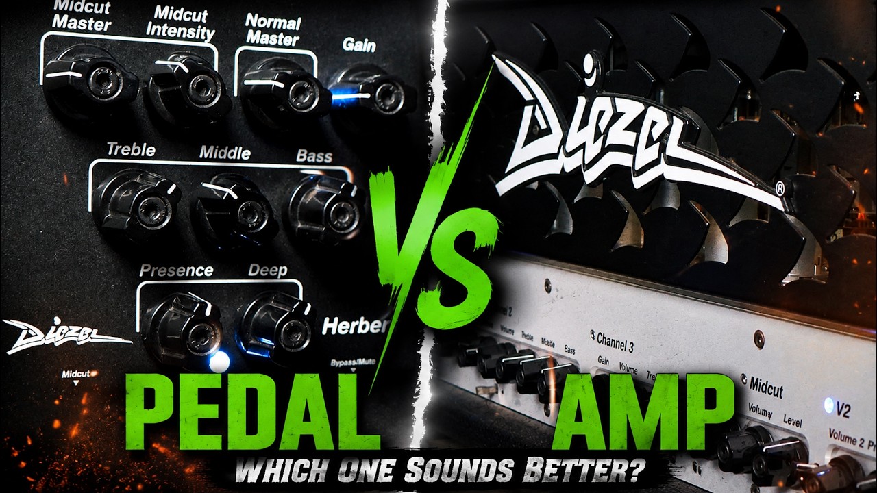 Diezel Herbert Pedal vs Amp – Can You Hear The Difference? - YouTube