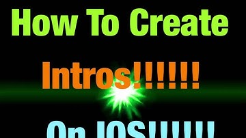 CREATE AMAZING INTRO