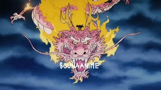 قتال Luffy و Mononosuke ضد كايدو الاخير