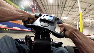 Indoor Electric Go Kart racing with friends at K1 Speed (Race 1 of 2)