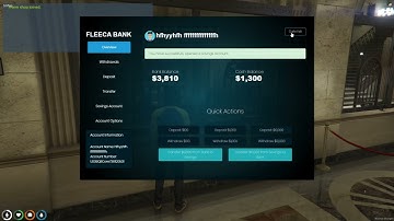 QBCore Banking |  Easy And Simple Banking For Qbcore
