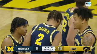 Iowa vs Michigan | 2023.12.10 | NCAAB Game