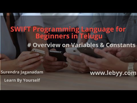 Variable and Constant in swift in Telugu