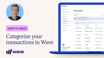 How to categorize your transactions in Wave | How To Wave