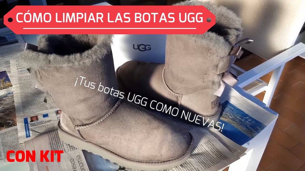 How CLEAN UGG BOOTS / ugg kit - YouTube