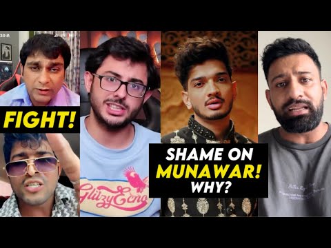 SHAME ON MUNAWAR? FANS ANGRY!😡, Joginder vs Elvish Yadav’s Friend HUGE LIVE DEBATE, Rajat Dalal…