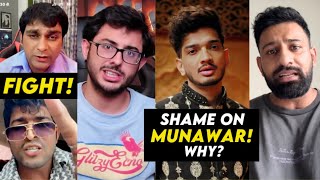 SHAME ON MUNAWAR? FANS ANGRY!, Joginder vs Elvish Yadav’s Friend HUGE LIVE DEBATE, Rajat Dalal…