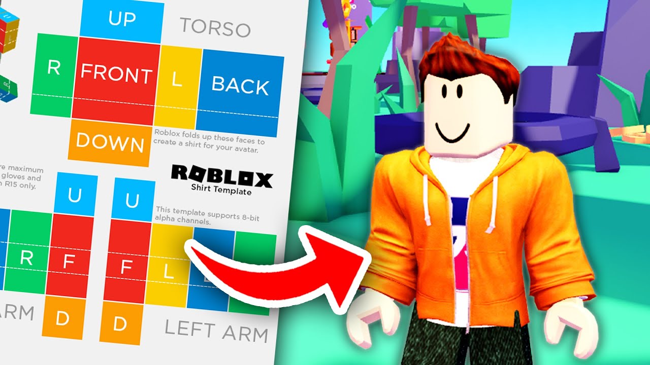 How to Make a Shirt in Roblox - 2023 Update - Create Your Own Roblox Shirt  