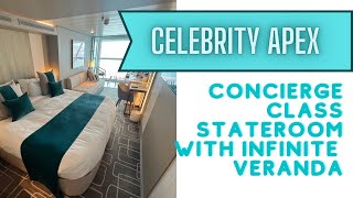 Concierge Stateroom with Infinite Veranda | What are the benefits of Concierge class on Celebrity?