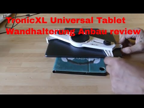 TronicXL Universal Tablet Wandhalterung Anbau review