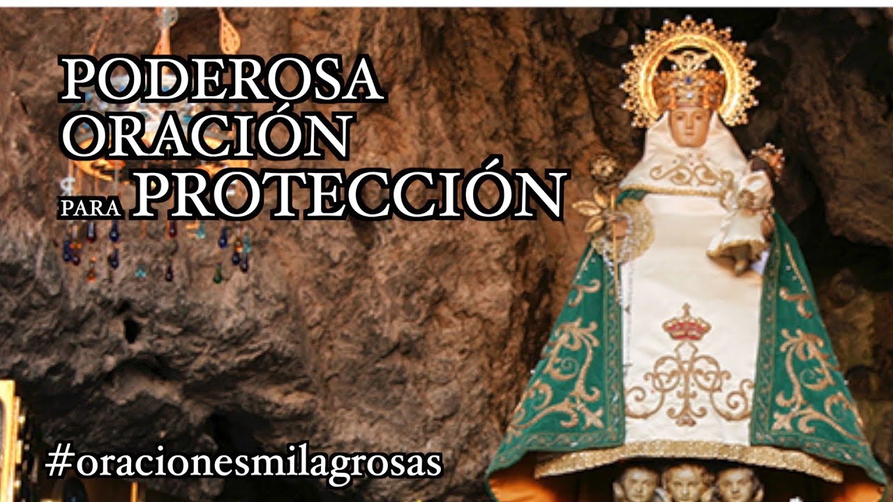 oracion a la virgen de covadonga