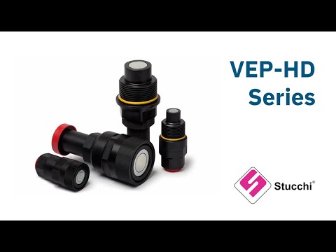 Stucchi Quick Couplings - Flat Face Screw: VEP-HD Series