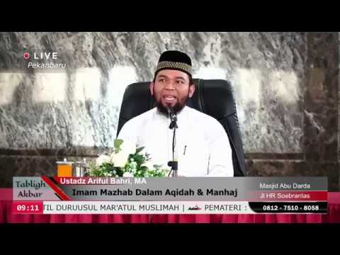 Imam Mazhab Dalam Aqidah Manhaj Ustadz Ariful Bahri Ma Youtube