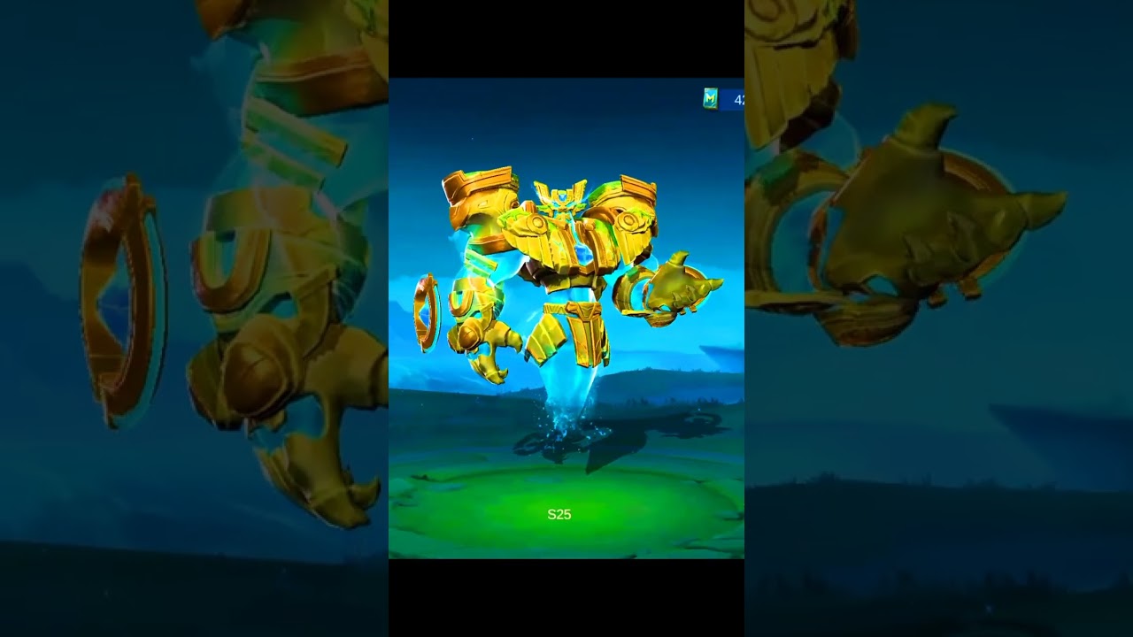 Uranus Season 25 reset Skin _ Mobile legend Season 26 reward _ 