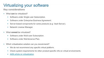 Virtualizing your software