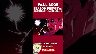 First Episode Review: One Punch Man Season 3 #anime #animerecommendations #manga