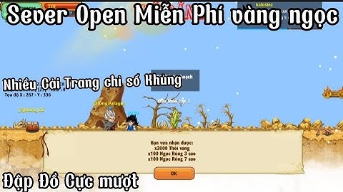 Ngọc rồng Lậu _ Phát Hiện Sever Open Free Vàng ngọc Nhập Code Nhận 100 Viên 3 Sao Có Map Up HN