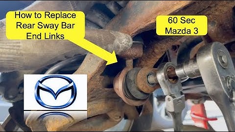 How to Replace Rear Sway Bar End Links in Under 60 Seconds