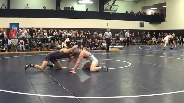 Jon Garrison vs Messiah NCAA 157 lbs Mideast Regio...