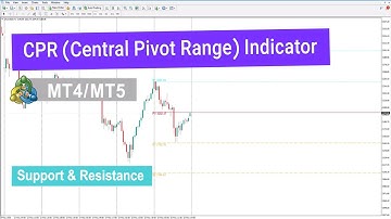 🔥CPR (Central Pivot Range) Indicator in MT 4/5 – Free – [Trading Finder]