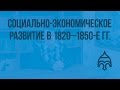 Социально-экономическое развитие в 1820—1850-е гг. Видеоурок по истории России 8 класс