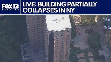 LIVE: Building partially collapses in the Bronx