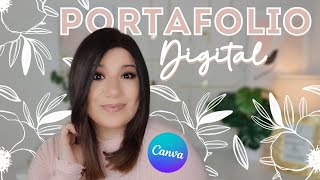 Cómo CREAR tu PORTAFOLIO DIGITAL en Canva ❤