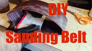 Make Your Own Sanding Belts