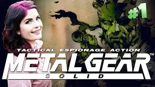 Metal Gear Solid (Part 1) First time ever playing